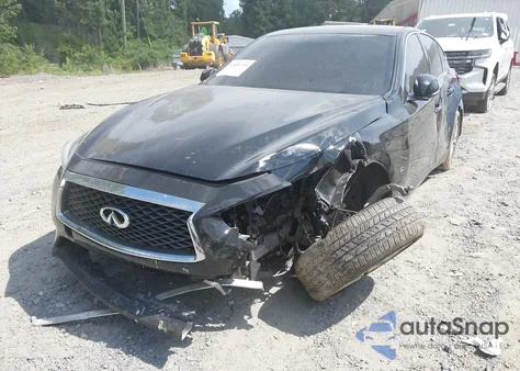 2018 Infiniti Q50 3.0T Luxe из США, поврежденный, VIN JN1EV7AP6JM351651